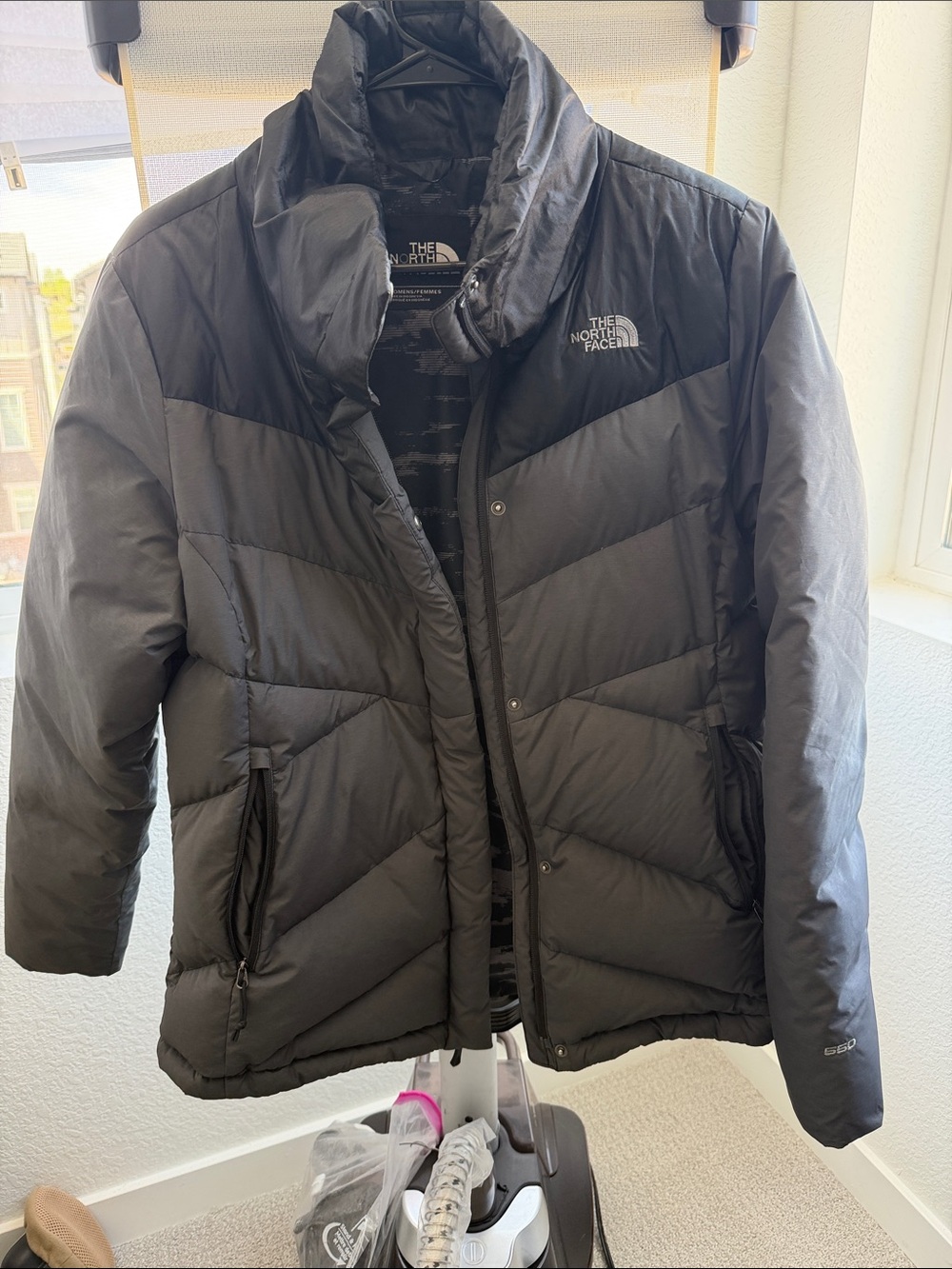The North Face Black Women's Quilted Puffer Coat